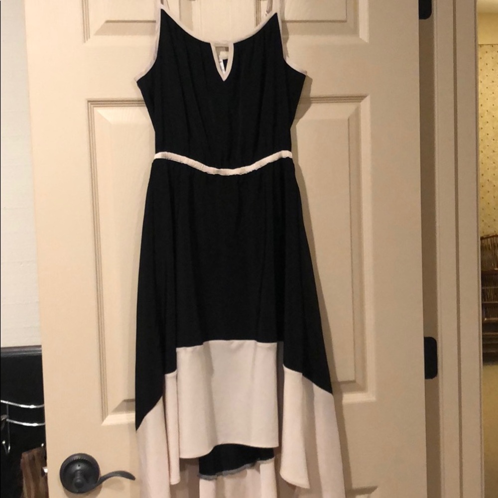 willow and clay high low maxi